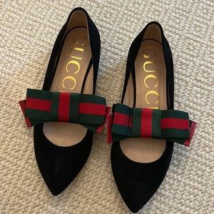 Gucci Bow Flats